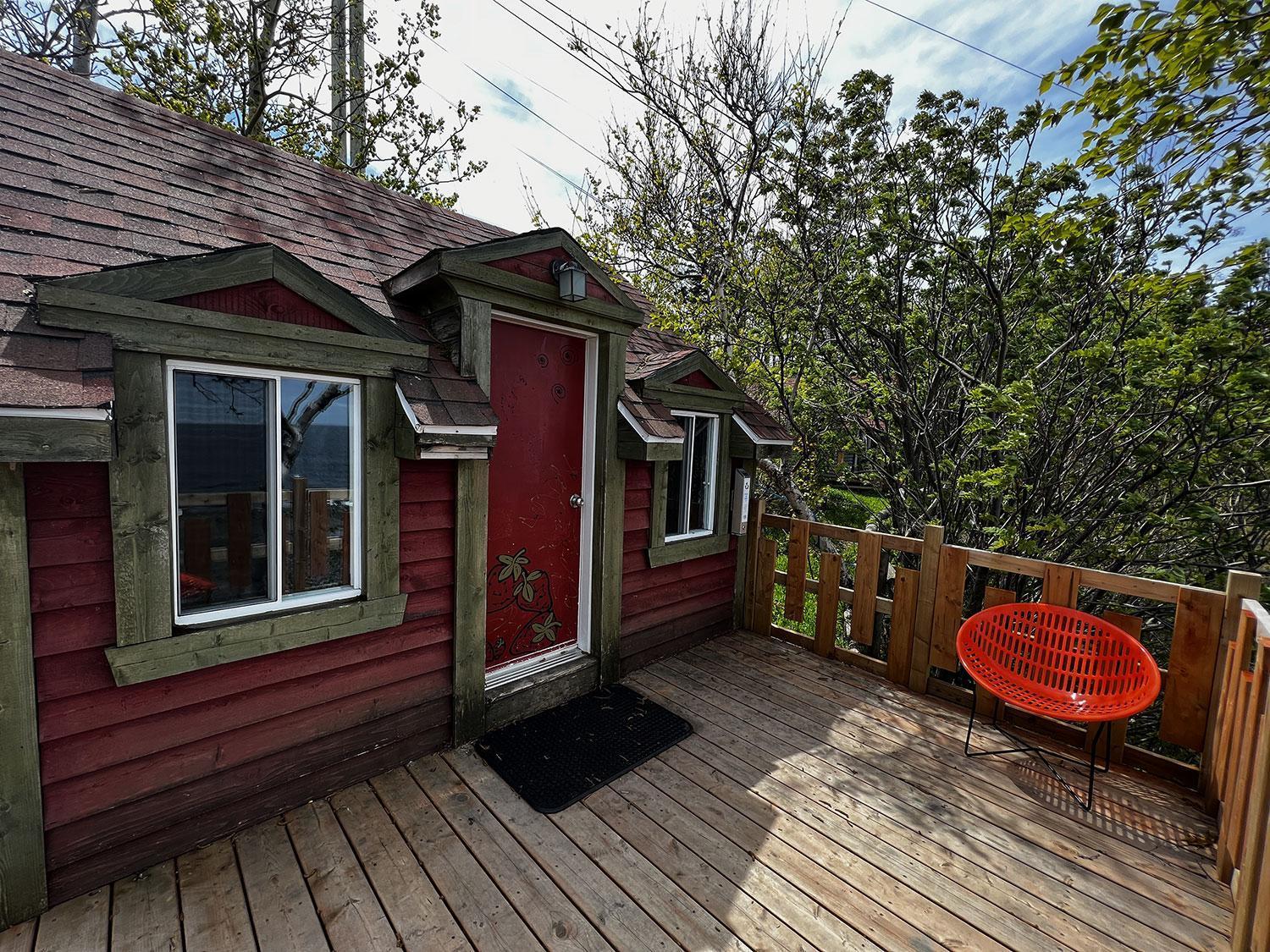 Auberge Festive Sea Shack Sainte Anne-des-Chênes Exterior foto