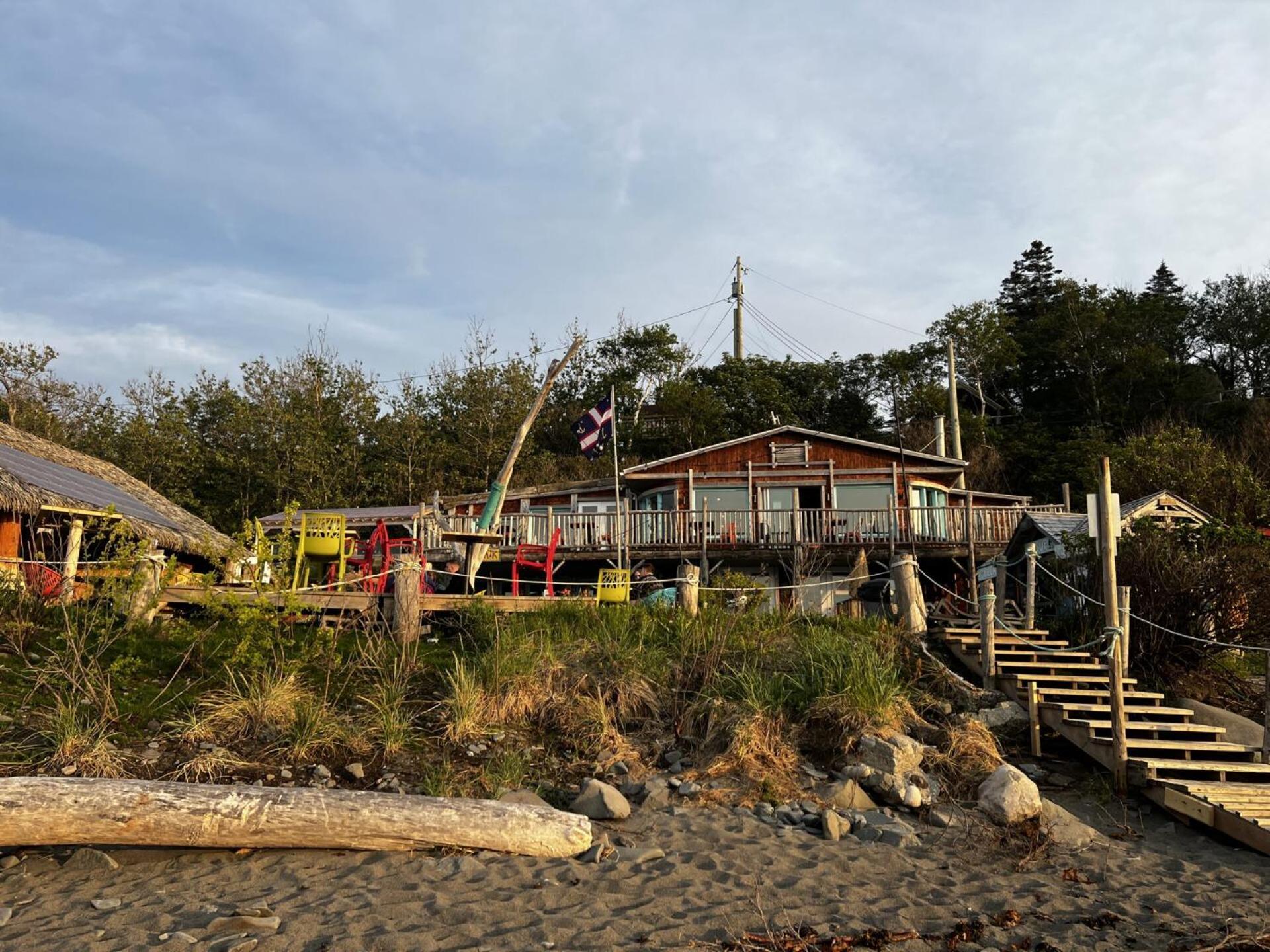 Auberge Festive Sea Shack Sainte Anne-des-Chênes Exterior foto